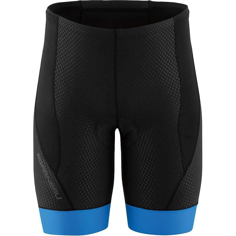 Louis Garneau Carbon 2 Cycling Shorts Mens Small Black Blue Padded Performance
